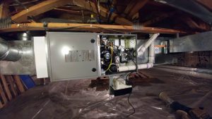 is it ok to put a furnace in a crawl space