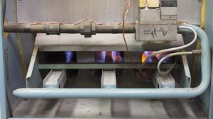 gas boiler pilot light is on but not firing up