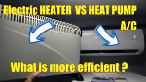 why is a heat pump more efficient than an electric heater
