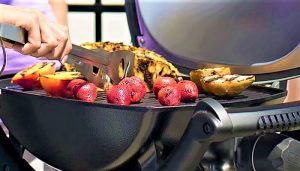 can you grill inside a screen enclosure