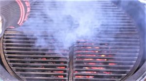 smell gas from a grill