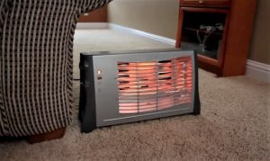why is a room heater placed near the floor