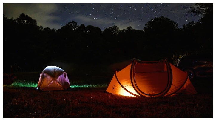 can you use a propane heater in a tent