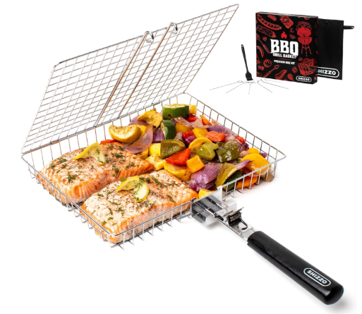 SHIZZO Grill Basket Set