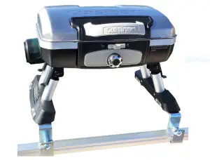 Cuisinart Grill Modified for Pontoon Boat