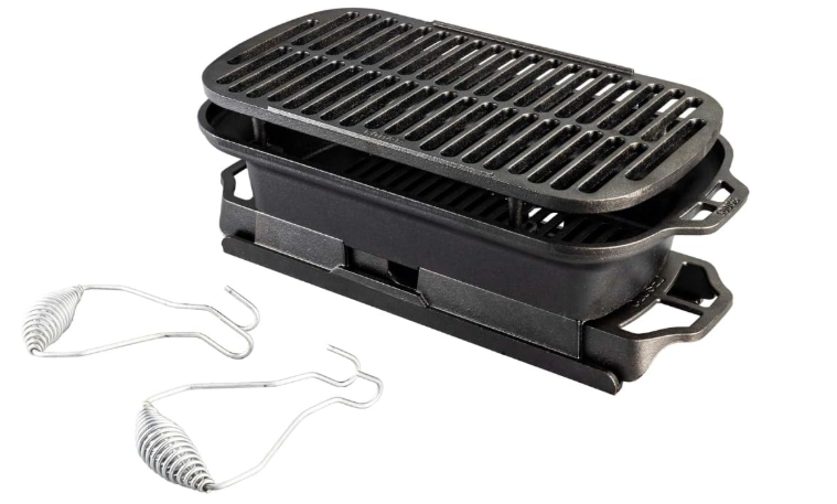 Lodge Cast Iron Sportsman's Pro Grill