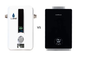 electric vs gas tankless water heater