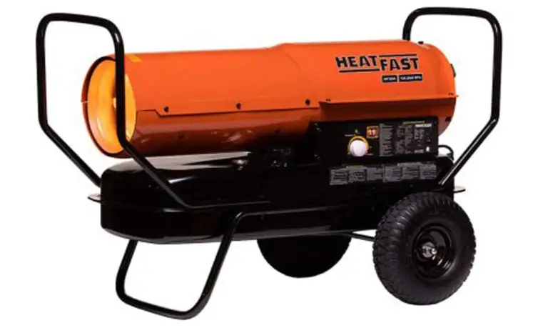 HeatFast HF125K Portable Home, Jobsite, Construction Site Forced