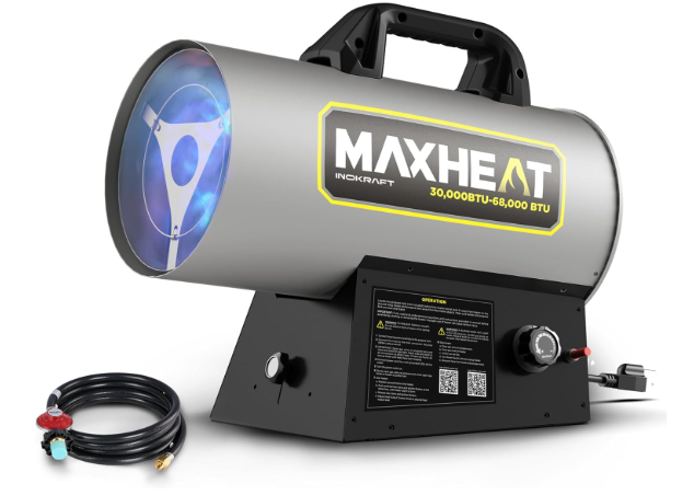 InoKraft MaXheat MH68 68,000 BTU Forced Air Propane Heater