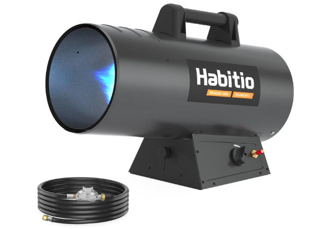 Habitio 125,000 BTU Forced Air Propane Heater