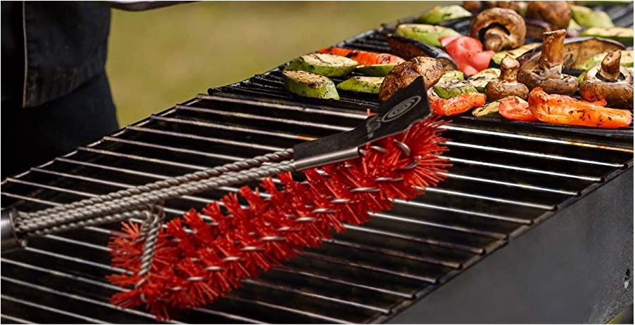 best grill brush for porcelain grates