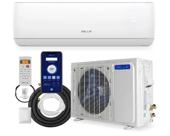 DELLA 12000 BTU Wifi Enabled Mini Split