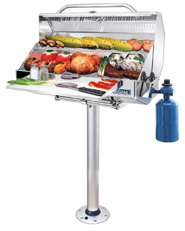 Magma Products, Double Locking Stowable Pedestal Mount
