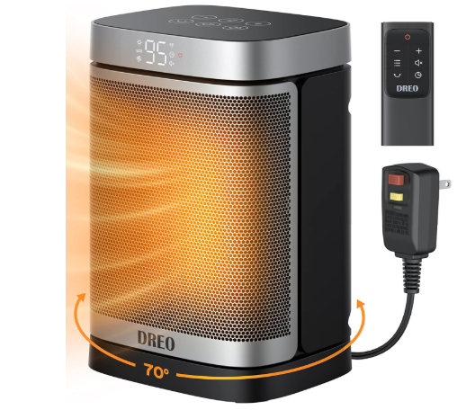 Dreo Space Heater for Bathroom and Indoor