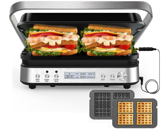 CATTLEMAN CUISINE Panini Press Grill Sandwich Maker