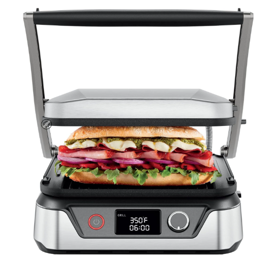 Chefman 5-in-1 Digital Panini Press Grill Sandwich Maker